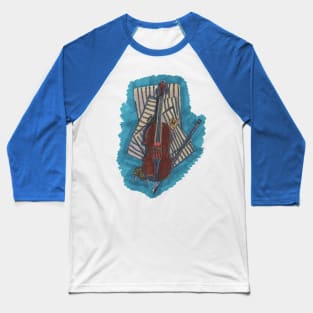 Violin, Bow and Sheet Music Baseball T-Shirt